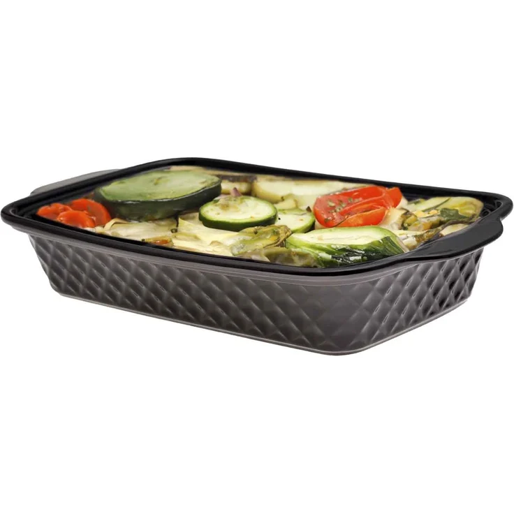 Speisewärmer aus Keramik 2 L Chafing Dish Buffet-Set Keramik-Chafer Buffetwärmer Warmhaltebehälter – Bild 5