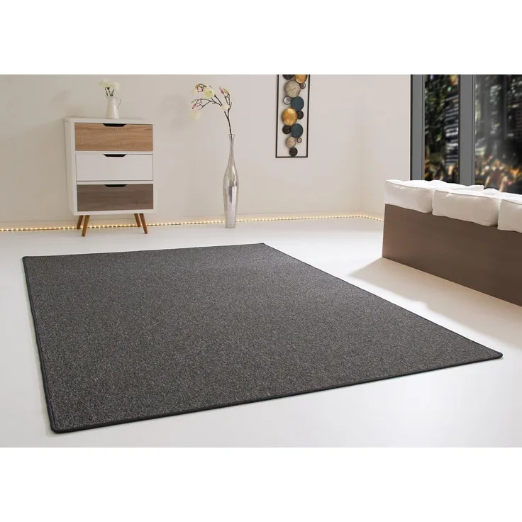 Designerteppich Meddon, Farbe: anthrazit, Größe: 140x200 cm