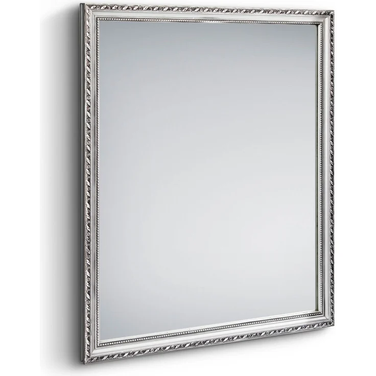 MIRRORS AND MORE 'Lola' Rahmenspiegel Holz, silber, 34x45cm – Bild 7