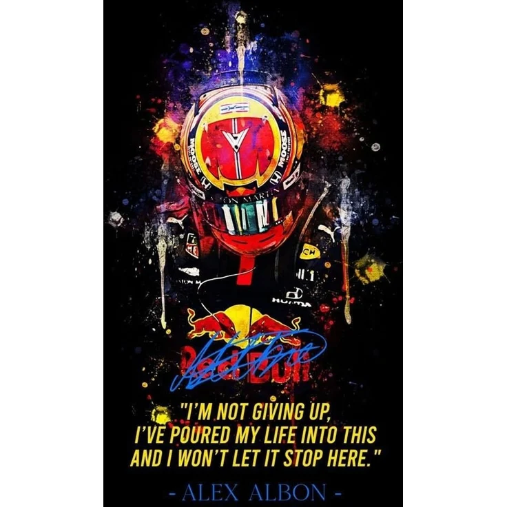 Poster Formel 1 Rennfahrer Legenden Sprüche · Deko Print ohne Rahmen - H / 50x70 cm – Bild 2