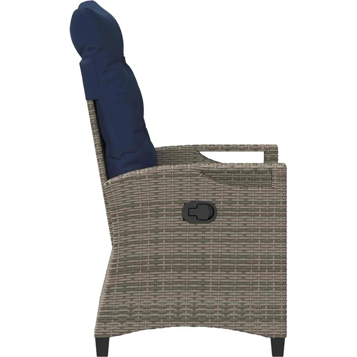vidaXL Verstellbarer Gartenstuhl 56 x 60 x 112 cm Stahl 42026847 – Bild 6