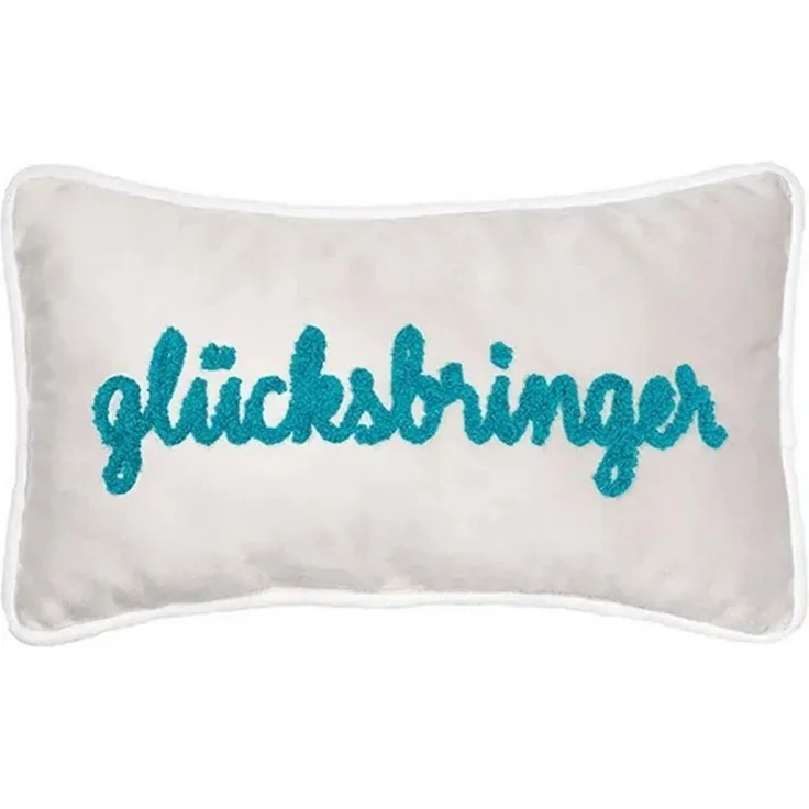 PAD Kissenhülle Mini Kissen Petite Glücksbringer Ivory (18x32 cm)