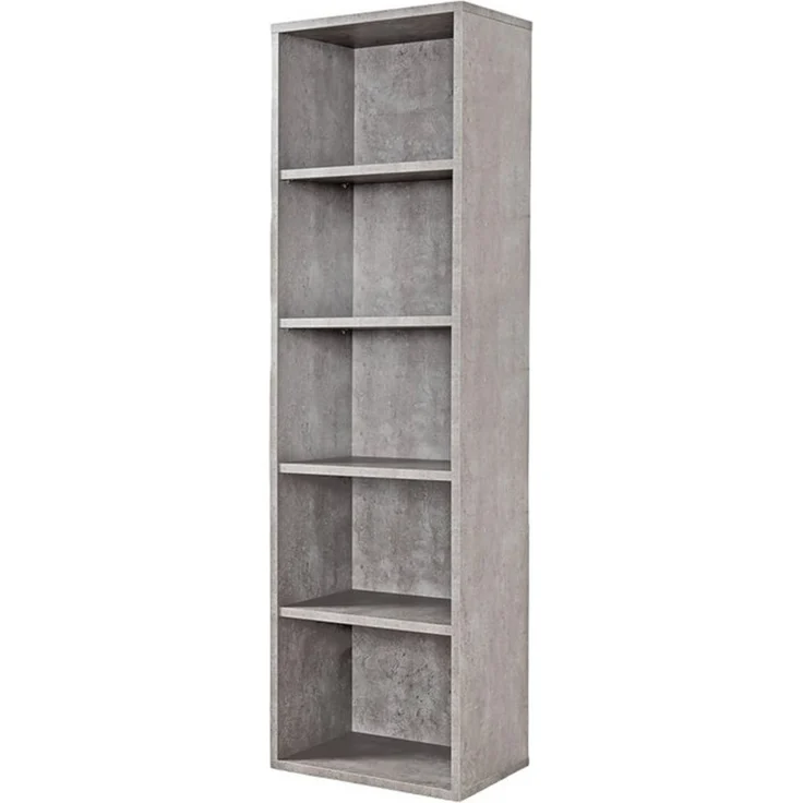 moebel-dich-auf Standregal CLICK 5er, Säulen Regal, Made in Germany, Click-System: keine Schrauben und Dübel – Bild 5