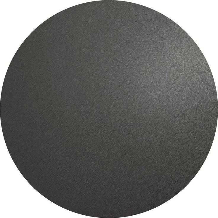 ASA SELECTION Platzset Tischset rund Lederoptik basalt 38 cm, Tischwäsche – Bild 5
