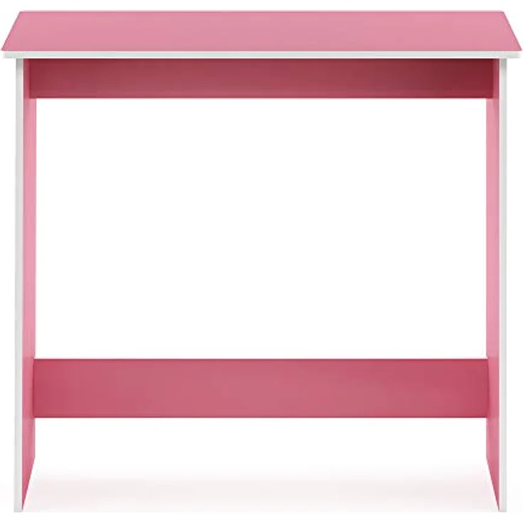 Furinno Simplistic Computertisch/Schreibtisch, Holz, Rosa/Weiß, 39. 37 x 80 x 75. 57 cm – Bild 7