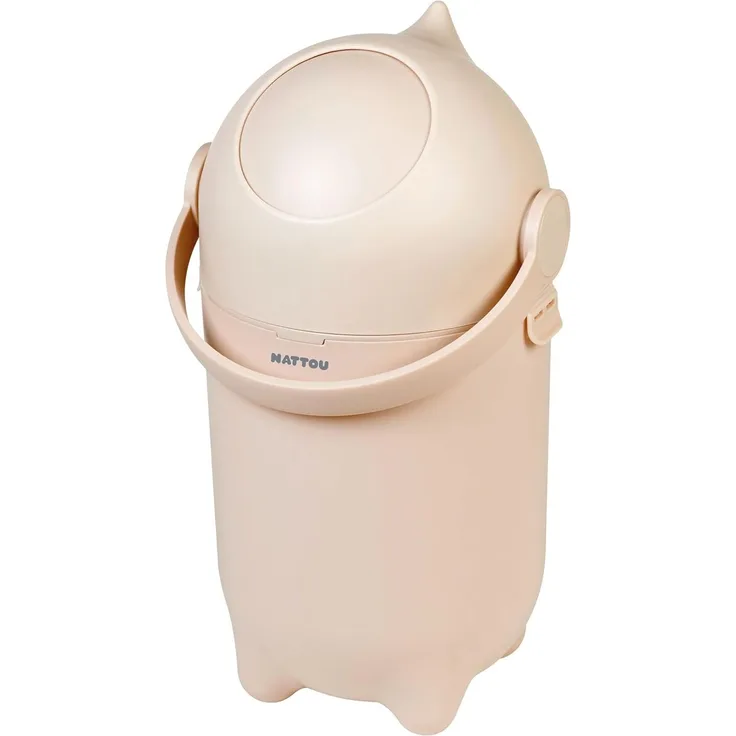 Nattou Windeleimer Mülleimer für ca. 25 Windeln Gr. 1 Dropy - sand beige