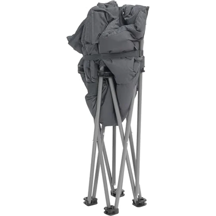 Outwell Campingstuhl 470474 4 Beine Schwarz Grau – Bild 5