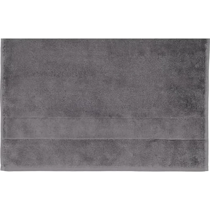 Cawoe Duschtuch Noblesse Uni, Anthrazit, 80x160 cm, saugfähig, schadstoffgeprüft, Oeko-Tex® Standard 100, Made in Germany – Bild 3