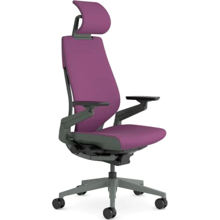 Steelcase Gesture Bürostühle, Stainless Steel, Lila, One Size – Bild 2