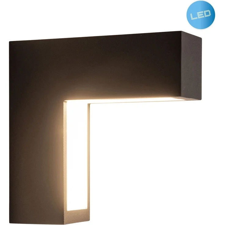 Außenwandleuchte LED Wandleuchte Außen Wandlampe Wandstrahler Anthrazit 1163197 – Bild 5