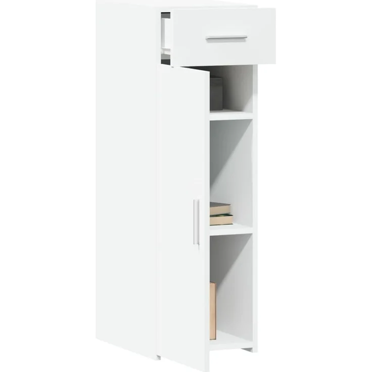 vidaXL Sideboard Weiß 30x42,5x93 cm Holzwerkstoff 846271 – Bild 7