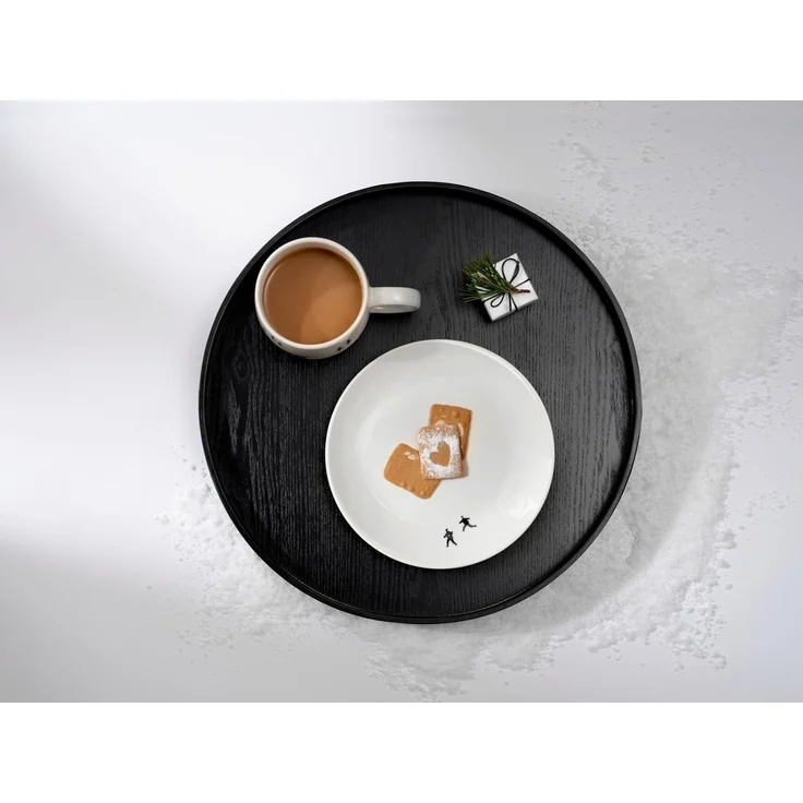 ASA Selection Dessertteller, Heart In The Snow Snow Tracks, L. 205mm, B. 205mm, H. 22mm – Bild 5