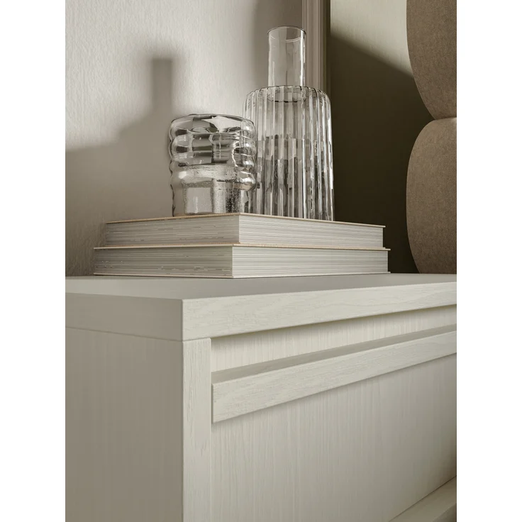 Selsey 'Evo' Nachtkonsole mit Schublade, beige, ca. 17 x 50 x 34 cm – Bild 7