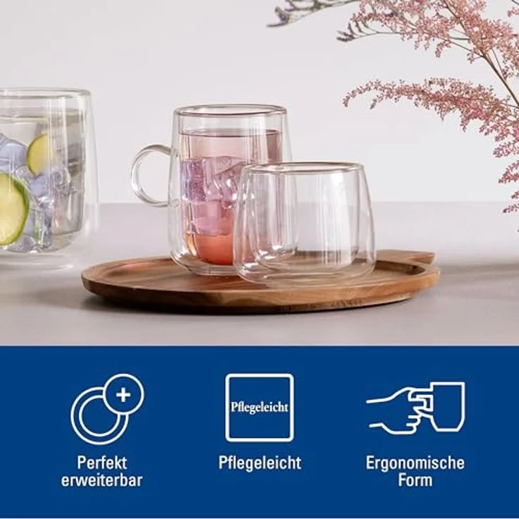 Villeroy & Boch Artesano H&C Latte-Macchiato-Gläser 250 ml 2er Set – Bild 6