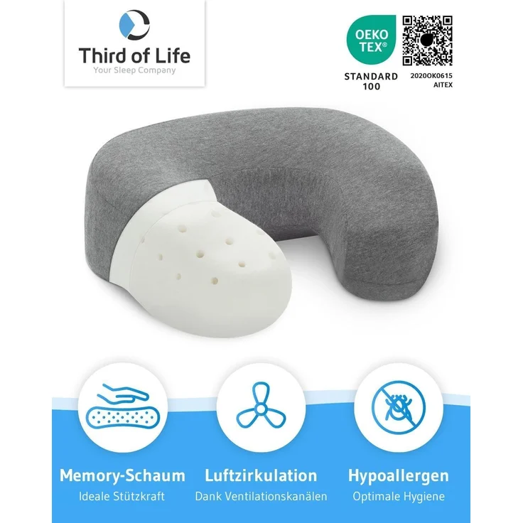 RONDAR Nackenhörnchen mit FlexiFit Bezug – Bild 4