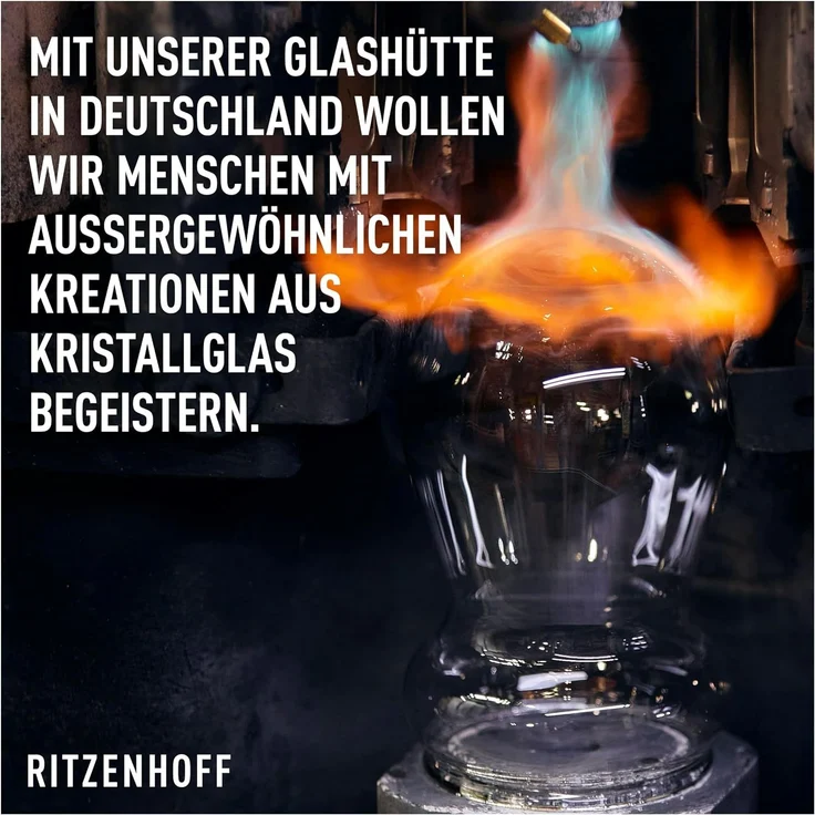 Ritzenhoff 'GOLDNACHT' Sekt- & Champagnergläser 2er-Set, Kristallglas multicolour, 7.2 x 24 x 7.2 cm – Bild 8