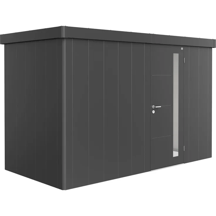 Biohort Gerätehaus Neo, 1D: 348 x 180 x 222 (b x t x h) cm, dunkelgrau-metallic