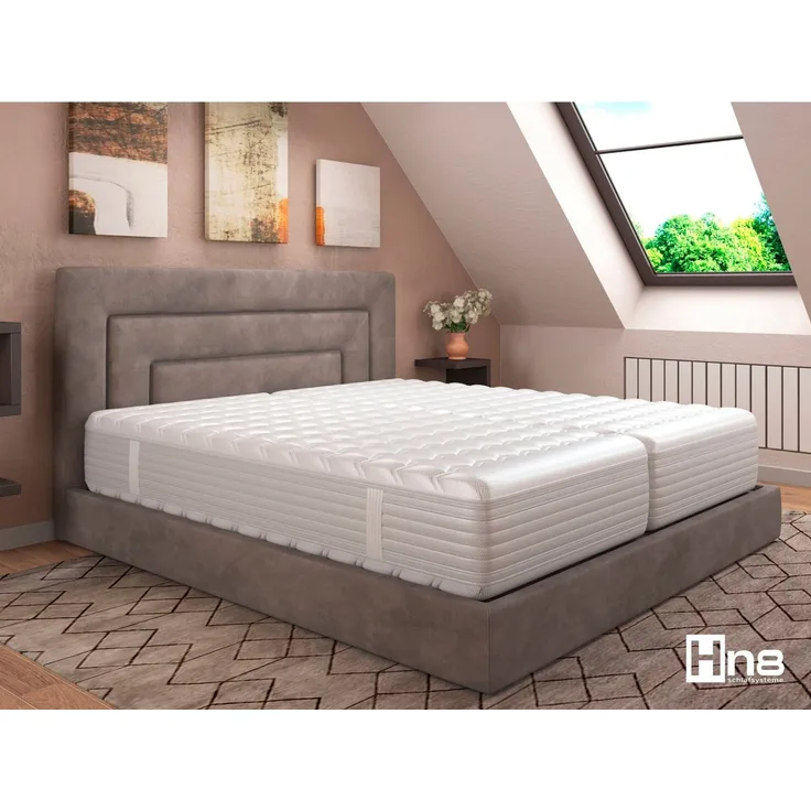 Hn8 Kaltschaum-Matratze "XXL Gelstar KS", H3, 90 x 200 cm, Höhe: ca. 25 cm