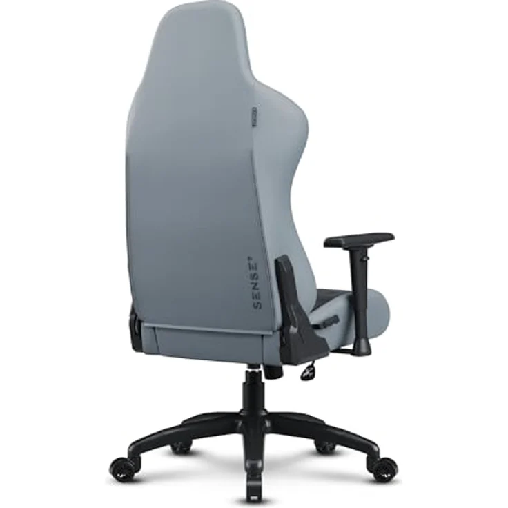 SENSE7 Spellcaster FUKU XL Gaming Stuhl - Eco-Leder & Alcantara - Extra Breiter Komfort, 160° Neigung, Atmungsaktiver Schaum, Verstellbare Armlehnen - Für Große Nutzer, Luxuriöses Design – Bild 9