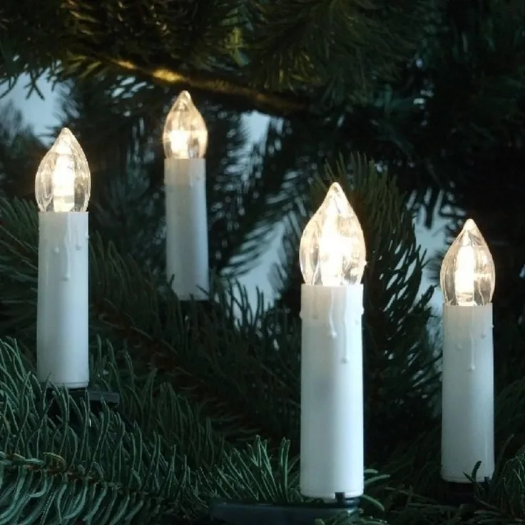 LED-Lichterkette außen 30 Lampen, IP44 6/18T