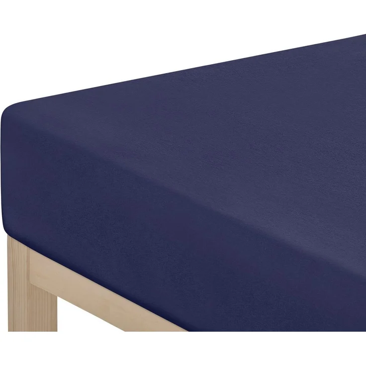 OTTO home Spannbettlaken Cremona, in PREMIUM Qualität aus 96% Baumwolle & 4% Elasthan, Single-Jersey, Gummizug: rundum, (1 Stück), Größe ab 90x200 cm, in 145g/m² sowie 180 g/m² erhältlich – Bild 2