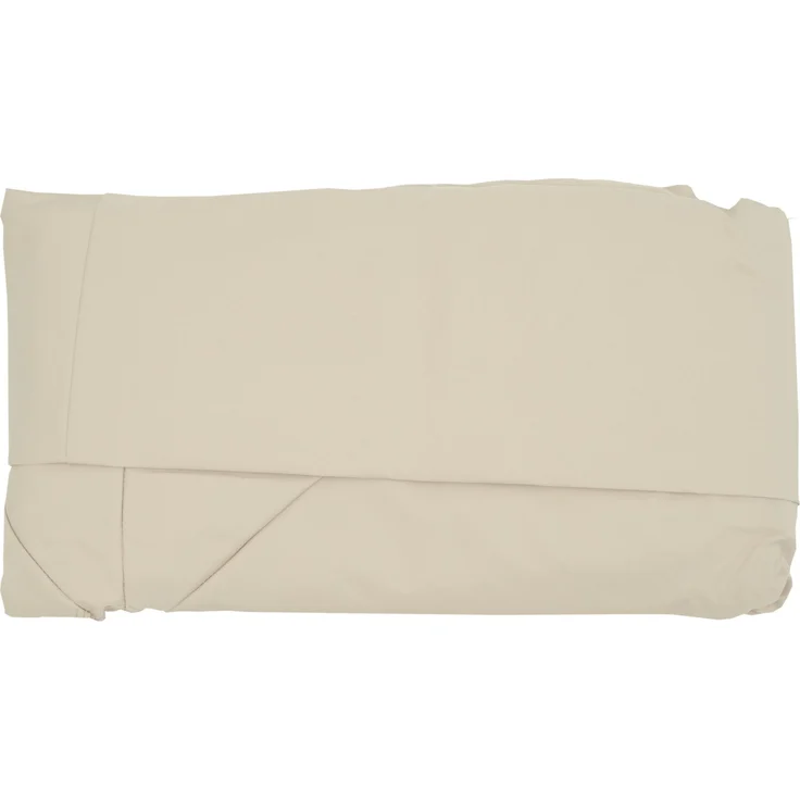 MCW Ersatz-Bezug A96, Sonnenschirmbezug Ø4m, creme-beige, witterungsfest und regenbeständig mit Luftzirkulationshaube