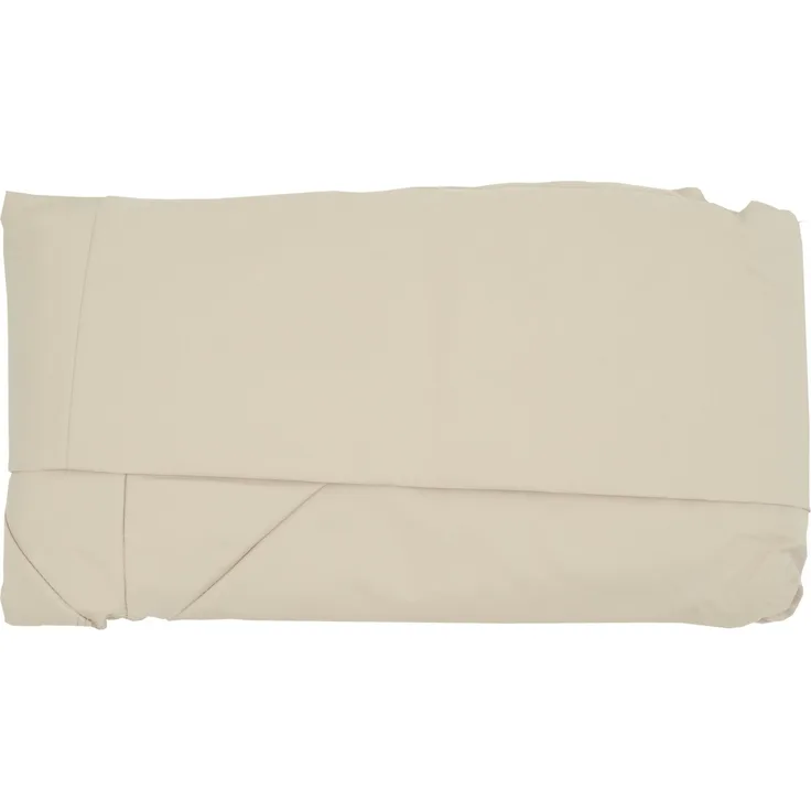 MCW Ersatz-Bezug A96, Sonnenschirmbezug Ø4m, creme-beige, witterungsfest und regenbeständig mit Luftzirkulationshaube