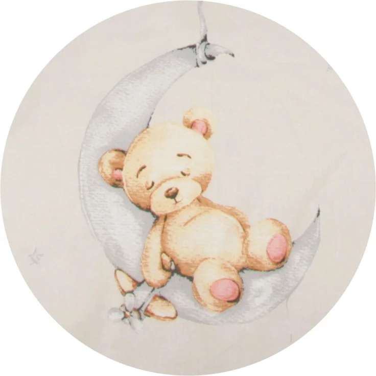 Kinder Betten-Set inkl. Bettwäsche 100x135cm / 40x60cm Bärchen Beige – Bild 9