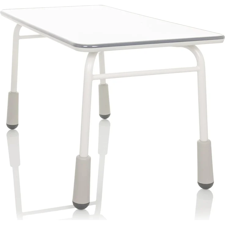 hjh OFFICE Kinderschreibtisch höhenverstellbar Kid GRO T Kinder- und Jugendschreibtisch Schülerschreibtisch 120x60 cm, Weiß/Grau 653753 – Bild 7