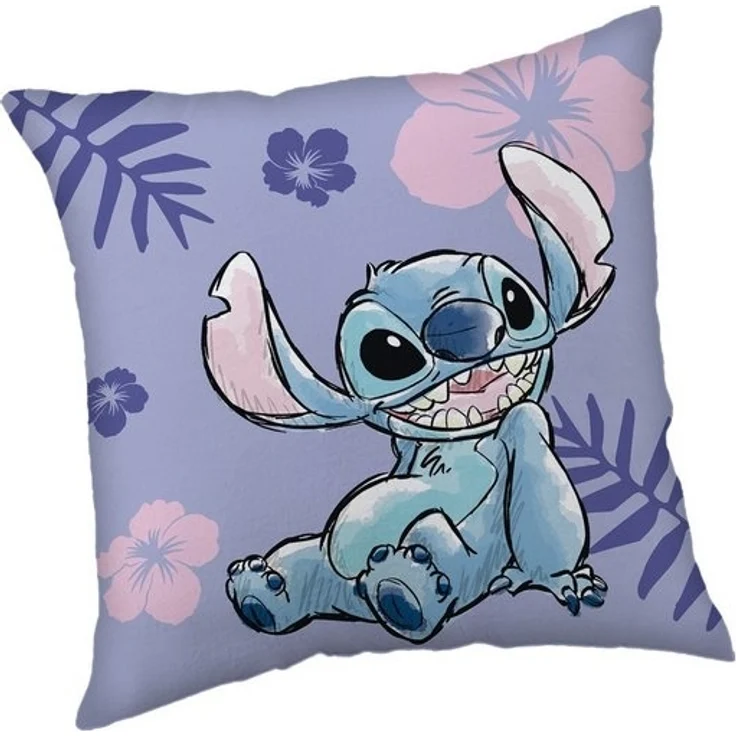 Lilo & Stitch Dekokissen mit Füllung (1 stk.) – Sofakissen 40x40 cm – Bild 2
