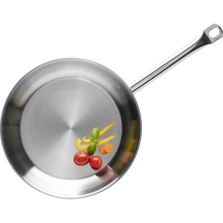 Mäser 926109 Professional I Bratpfanne, Ø 32cm, Edelstahl 18/10, silber (1 Stück) – Bild 3