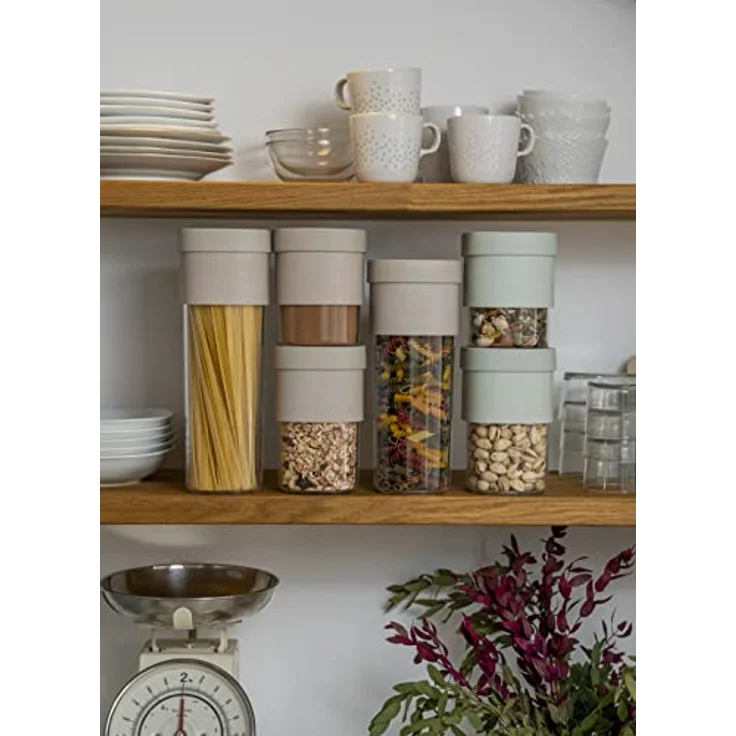 Lekue Flip Storage Beige Dosen-Set 3-tlg. 1x1600 ml & 2x850 ml – Bild 15