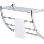 WENKO PESCARA Badregal, Chrom, mit Handtuchhalter