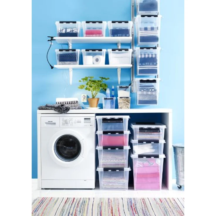 SmartStore Aufbewahrungsbox Classic 52L mit Deckel 52 Liter 50 x 39 x 41 cm – Bild 6