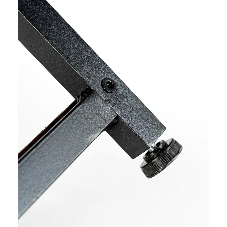 FurnitureR Kitchen Shelf mit Powerstreifen, 3-stufiger Aufbewahrungsschrank, Mikrowellen-Halterung, vertikale Ablage für Dining Room mit 2-Sockel und 6 S-Haken, industrieller rustikaler Braun, – Bild 9