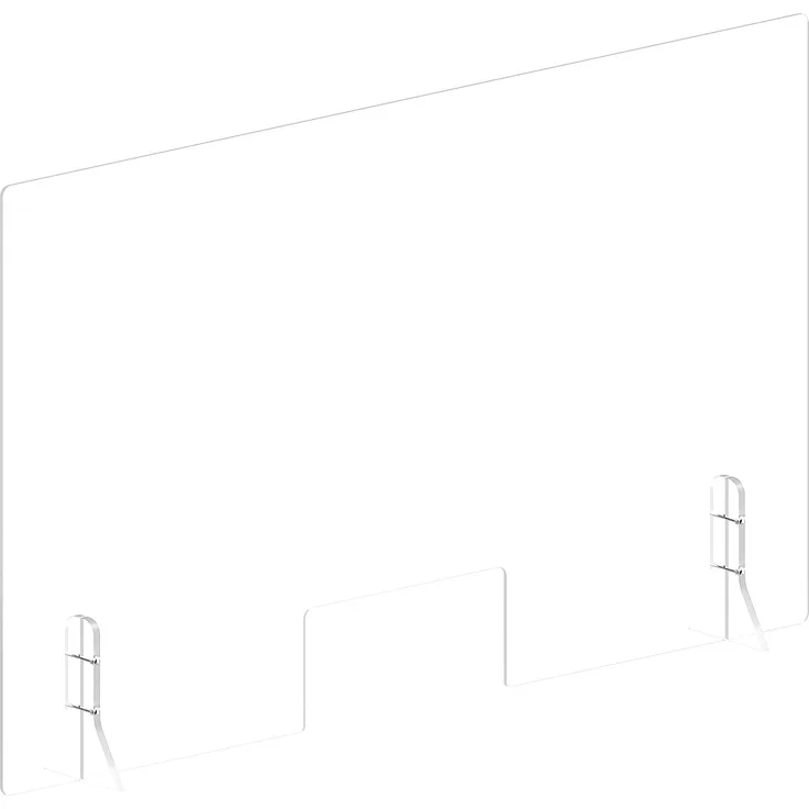 hochtransparentes Plexiglas, stabile und feste Halterung, Flexibel einsetzbar mit praktischer Öffnung