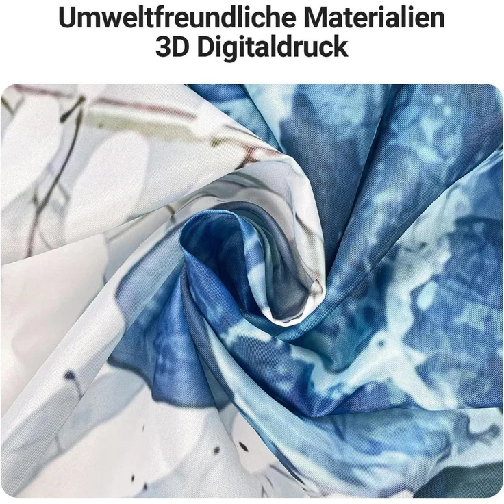 Duschvorhang 200x200cm Meeresschildkröte Wasserdicht Polyester Anti-Schimmel – Bild 3