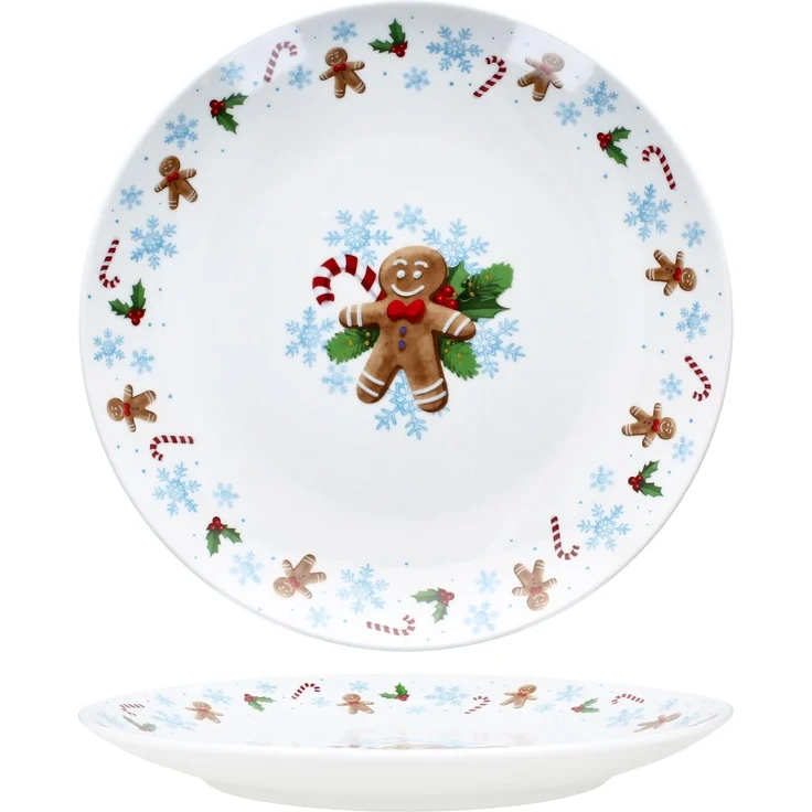MamboCat Speiseteller 6x Candyman Speiseteller Porzellan 6 Personen Essteller Weihnachten, Weihnachtsgeschirr, Winter, Weihnachtsset, Geschirr, Advent – Bild 4