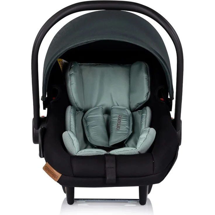 Chipolino Babyschale Amore i-Size Gruppe 0+ (0 - 13 kg) Kissen Griff verstellbar tuerkis – Bild 3