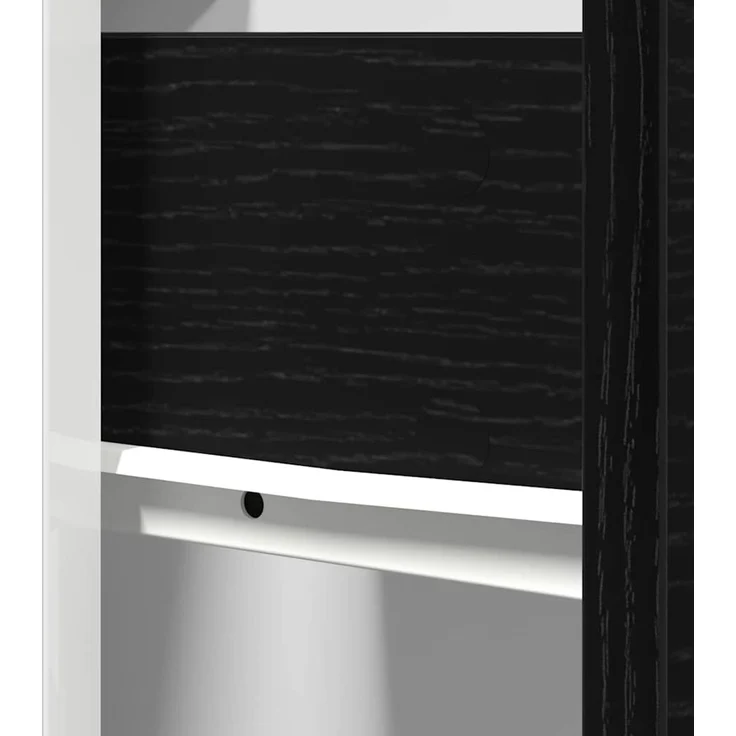 vidaXL Hängeschrank Schwarz Eichen-Optik 50 x 46 x 81,5 cm 863257 – Bild 10