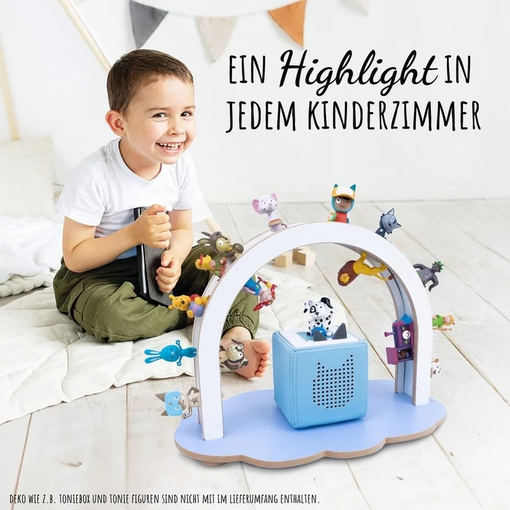 Holzura Kinderregal Das neue Tonie-Standregal – liebevoll gestaltet & praktisch zugleich – Bild 2