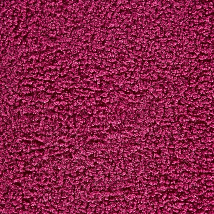 Pouf SUMPTER Bouclé Burgunderrot – Bild 8