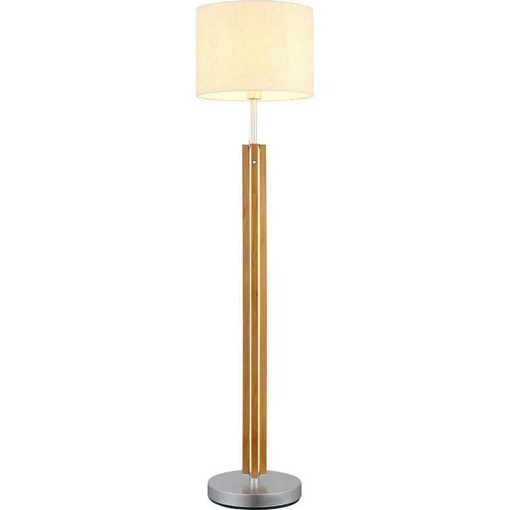 NOWA Stehlampe TAUGUS, ohne Leuchtmittel, Stehleuchte, Textil, Schirm und LEDs getrennt schaltbar – Bild 3