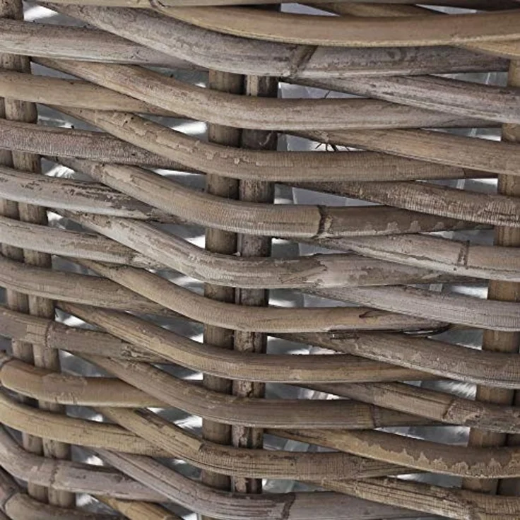 Pflanzer "Rattan" klein Blumenkasten Pflanzkorb Pflanzschale Blumentopf – Bild 4