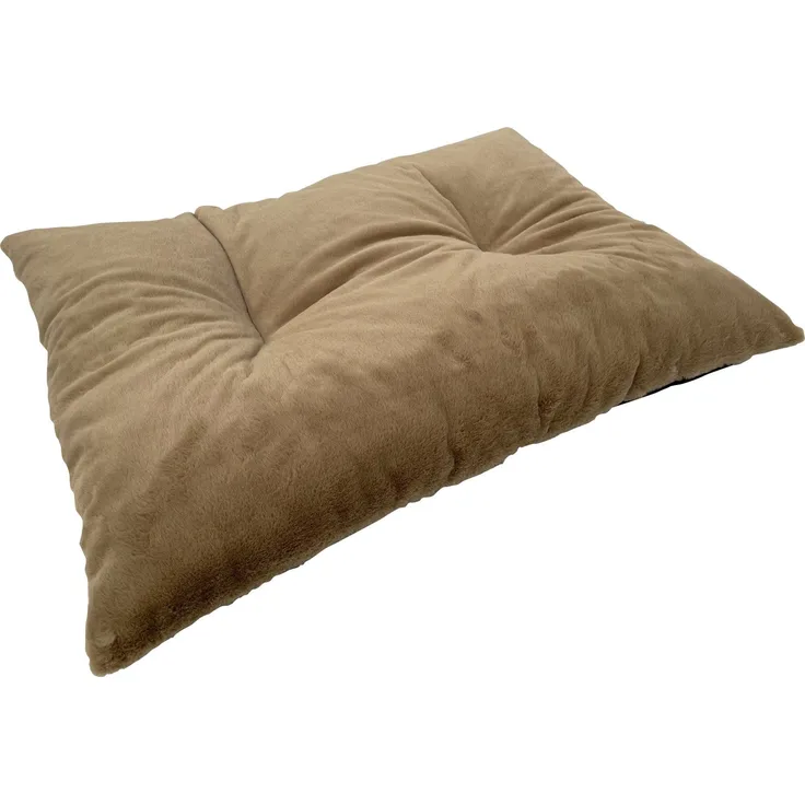 Ollesch Plüschkissen Ricci 82 x 62 cm Golden Brown