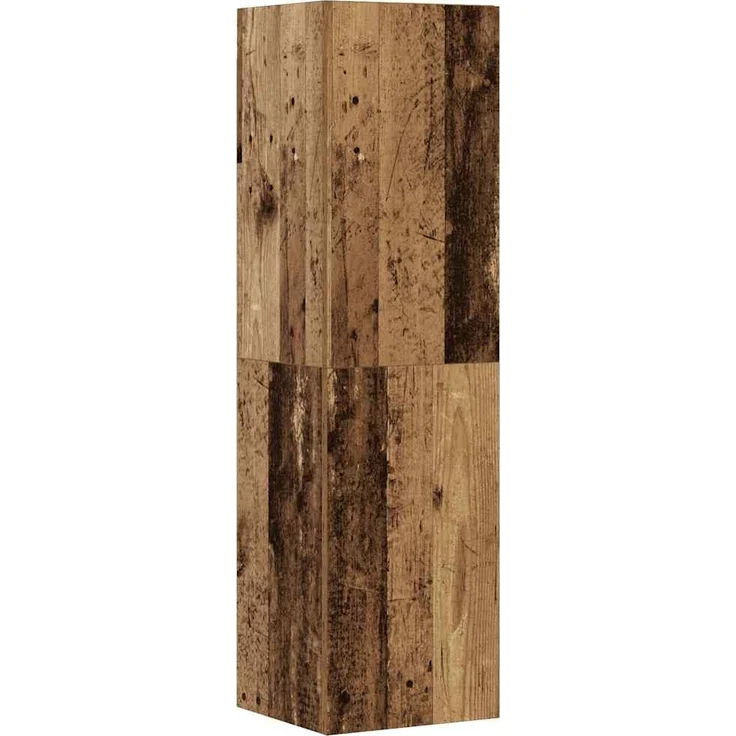 vidaXL 8-tlg. TV-Schrank-Set Wandmontage Altholz-Optik Holzwerkstoff 3329011 – Bild 5