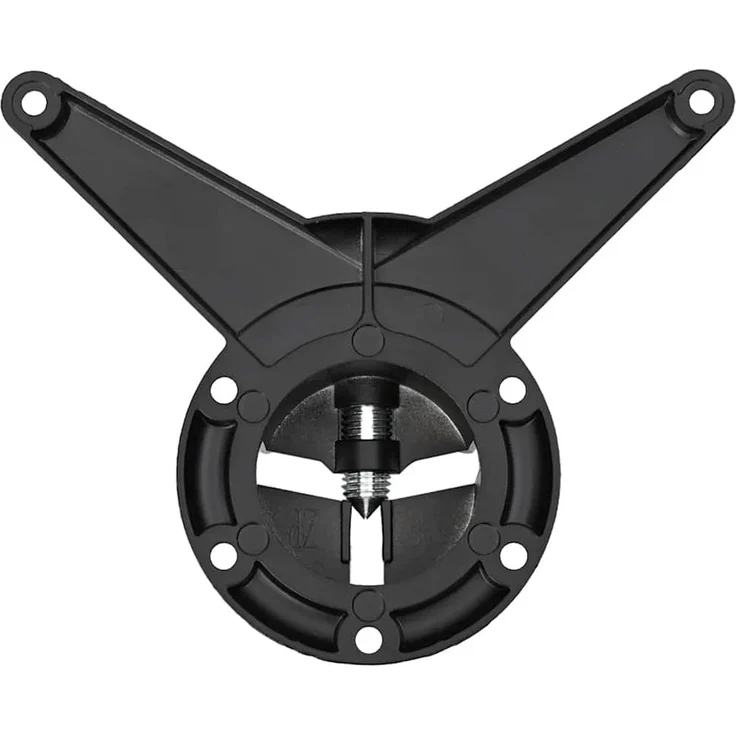 4x höhenverstellbares Tischbein Schwarz 710 mm 242139 – Bild 5