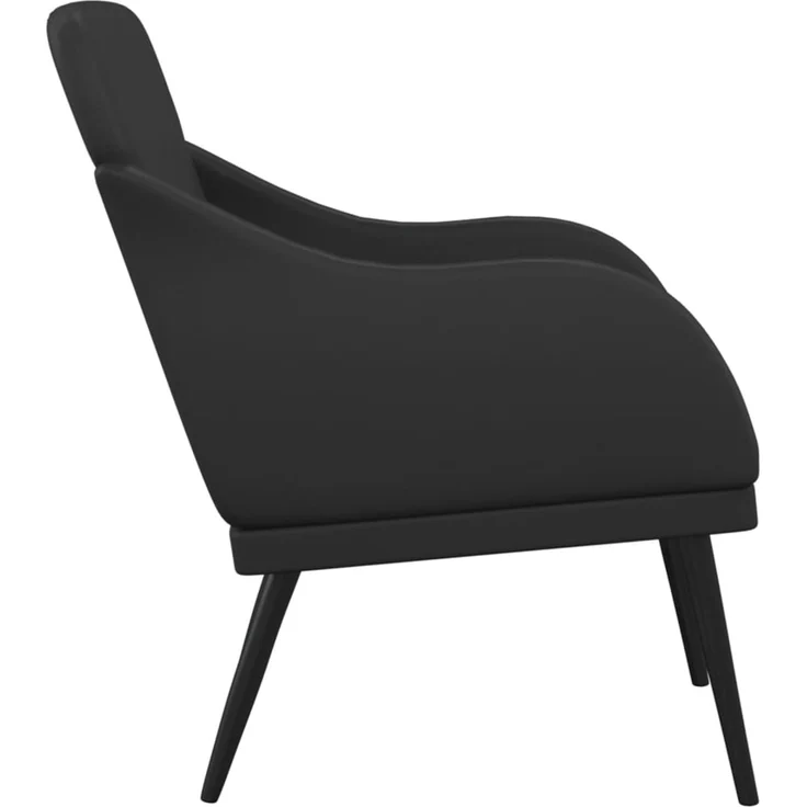 Sessel wohnzimmer, Relaxsessel, Fernsehsessel Schwarz 63x76x80 cm Kunstleder – Bild 4