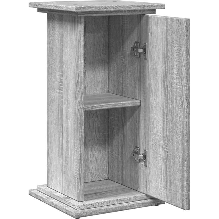 vidaXL Postament mit Stauraum, Holzwerkstoff, Grau Sonoma, 31 x 30 x 60 cm – Bild 5