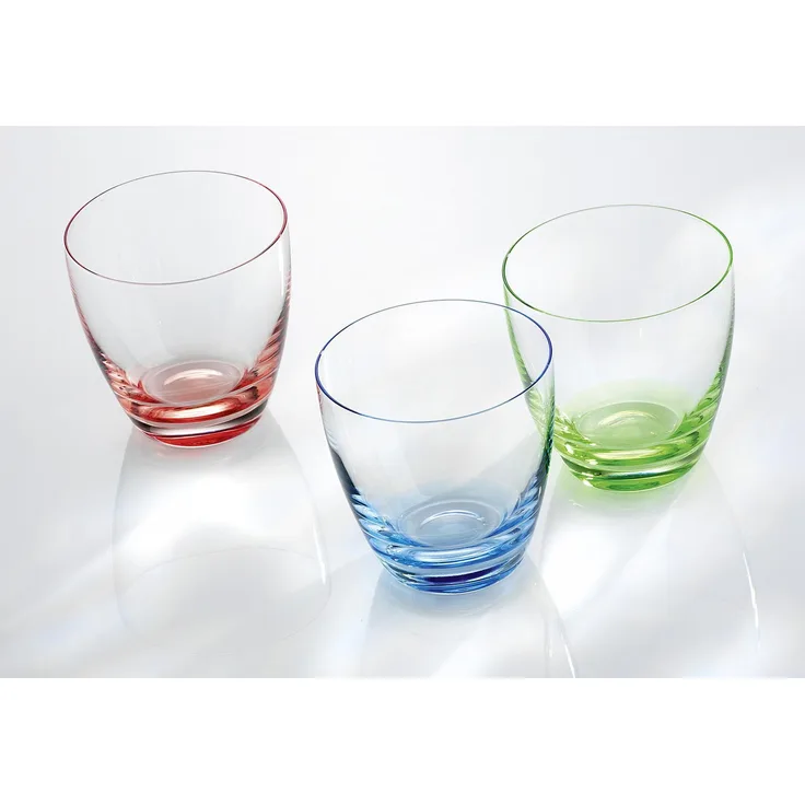 BOHEMIA CRISTAL Whiskybecher Viva Colori 6er Set